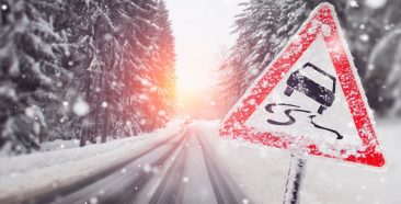 Cómo protegerte del hielo negro en la carretera