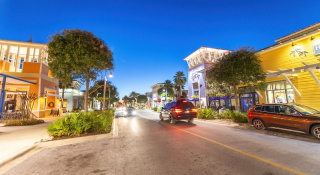 Calles de Port Lagoon en Panama City, Florida – Panama City, seguro de auto barato en Florida.